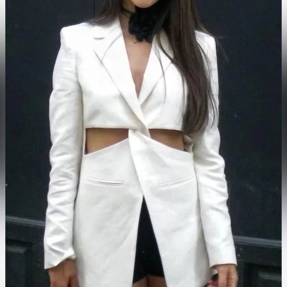 Le Lis Collection Eyelet Cutout Mini Dress White Size Small Women - Picture 2 of 8